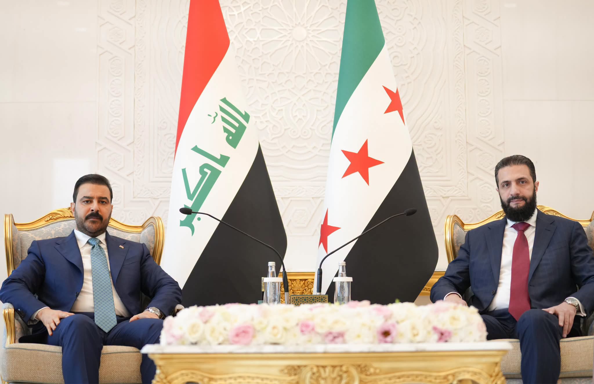 رئيس مجلس الوزراء السيد علي فالح الزيدي يؤكد أهمية الشراكة وتعزيز التعاون الثنائي بين العراق وسوريا